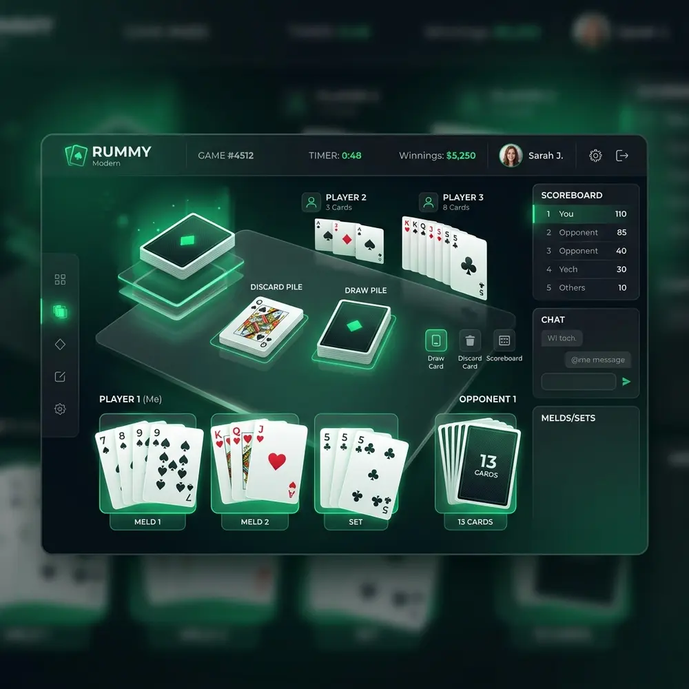 Tactical Rummy Engine - Online Casino Game Software Showcase